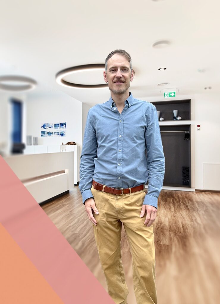 Coach & Trainer Daniel in der Arztpraxis