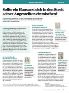 Coach Daniel Prawdzin in den Praxismanagement News