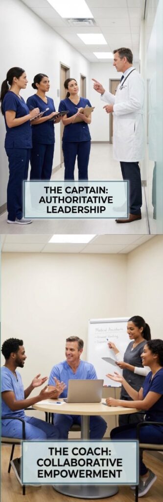 In der Medizin Captain vs Coach