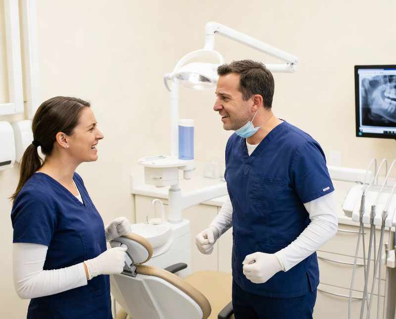 Zahnarzt Coaching Konflikt mit ZMA